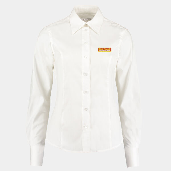 Bill Plant - Women's corporate Oxford blouse long-sleeved (tailored fit) Thumbnail